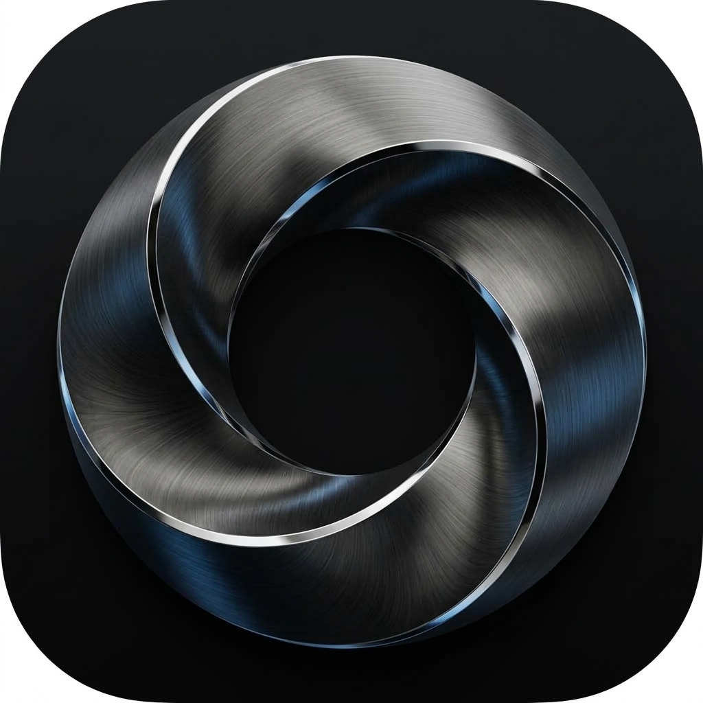 Mobius Loop Titanium Brand Identity